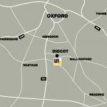 Map showing location of Cornerstone within the district