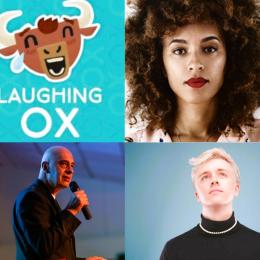 Laughing Ox Line up for April 2024, Michelle de Swarte, Mike Gunn, Daniel Foxx