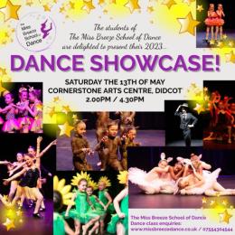 The Miss Breeze School of Dance Showcase at Cornerstone Arts Centre in Didcot