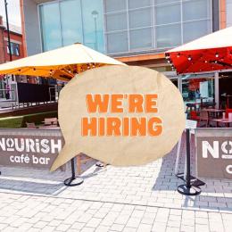 We're hiring at Nourish cafe bar in Didcot at Cornerstone Arts Centre