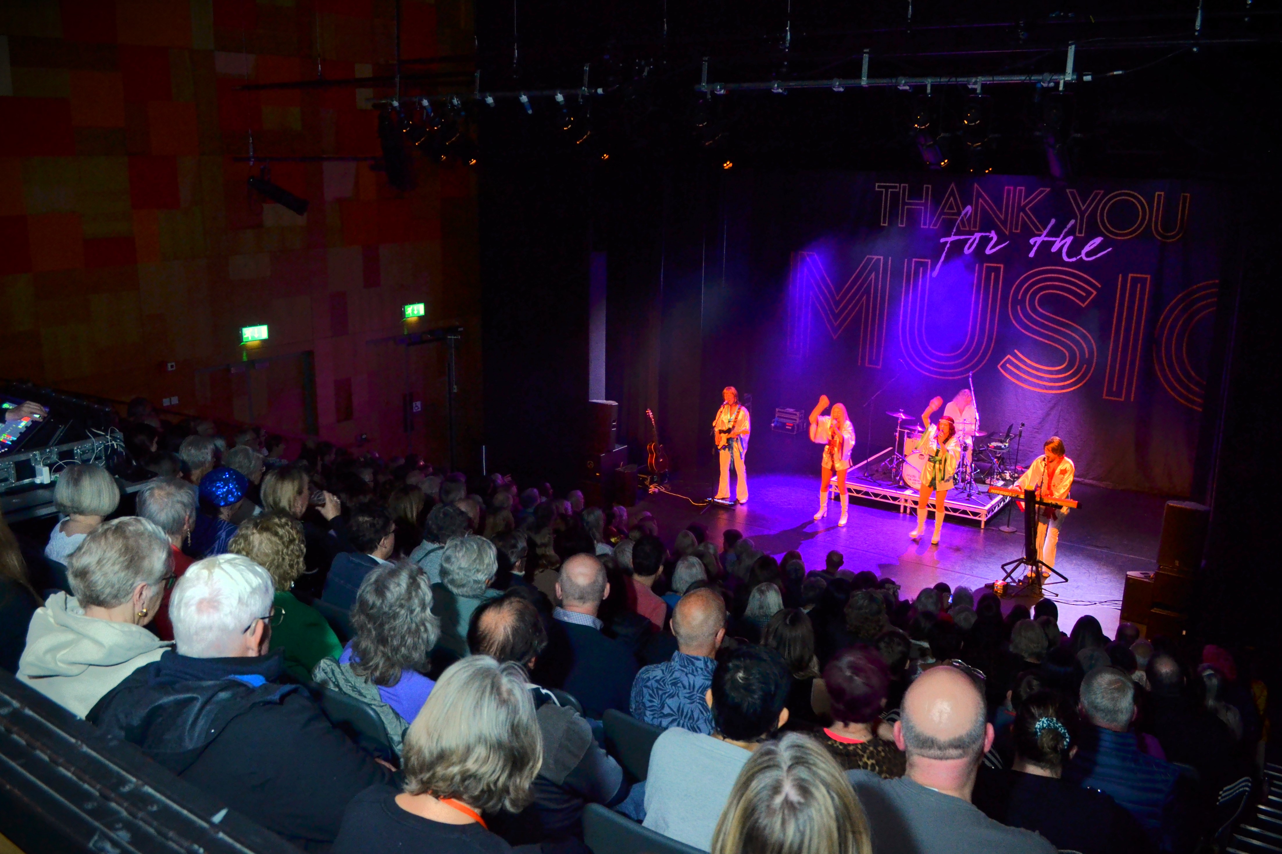 ABBA tribute live on stage March 2025