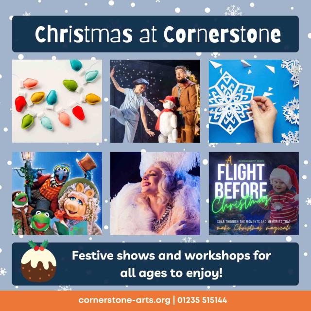 Celebrate Christmas at Cornerstone Arts Centre in Didcot