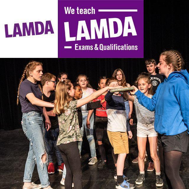 A group of children at LAMDA class