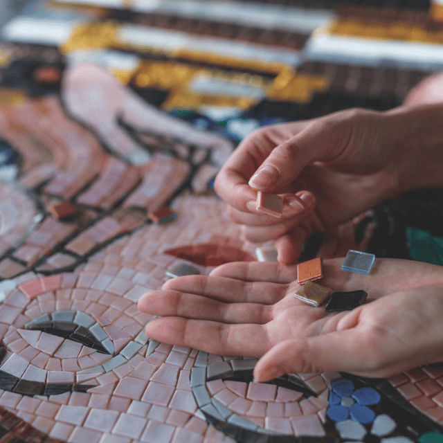 Beginners Mosaic at Cornerstone Arts Centre in Didcot