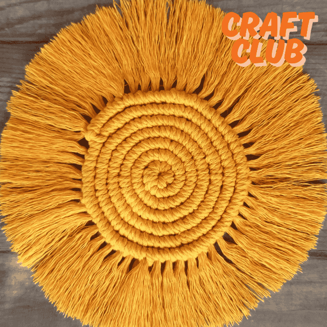 Craft Club's Make Your Own Macrame Coasters at Cornerstone Arts Centre in Didcot