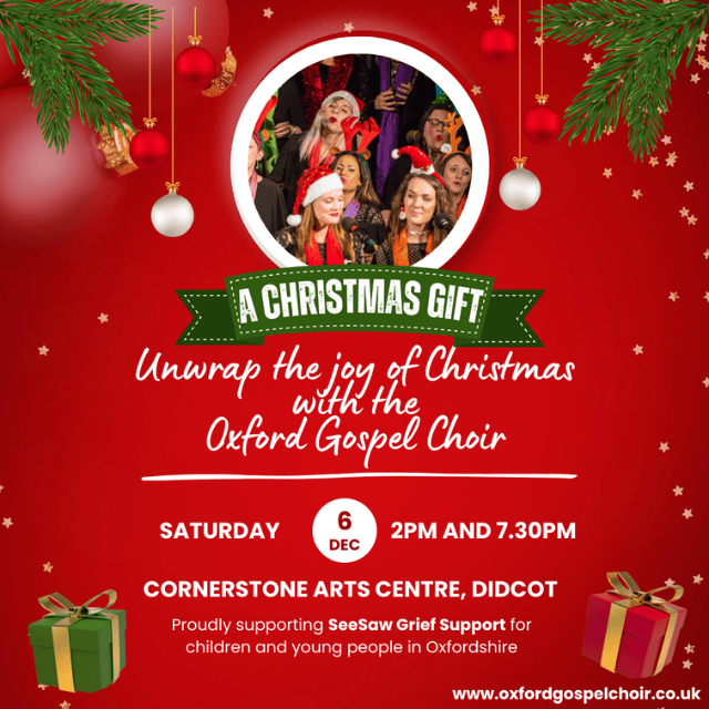 A Christmas Gift with the Oxford Gospel Choir at Cornerstone Arts Centre in Didcot