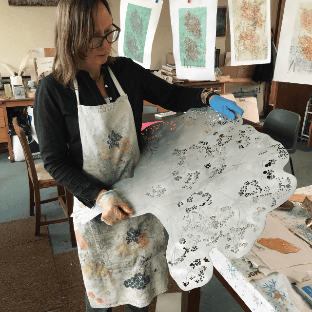 Printmaking at Cornerstone Arts Centre in Didcot