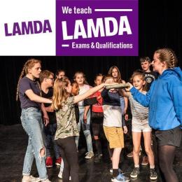 A group of children at LAMDA class