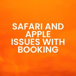 Problems with Booking Tickets Through The Website