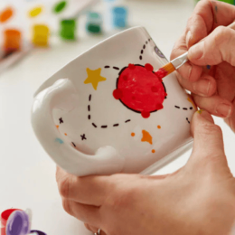 Craft Club: Paint Your Own Ceramic Mug at Cornerstone Arts Centre in Didcot