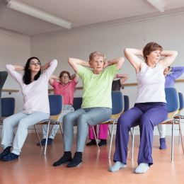 Chair Exercise at Cornerstone Arts Centre in Didcot